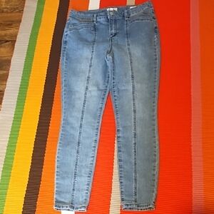 Delaluz Classic Blue Women's Jeans Size 8 Regular VGC.